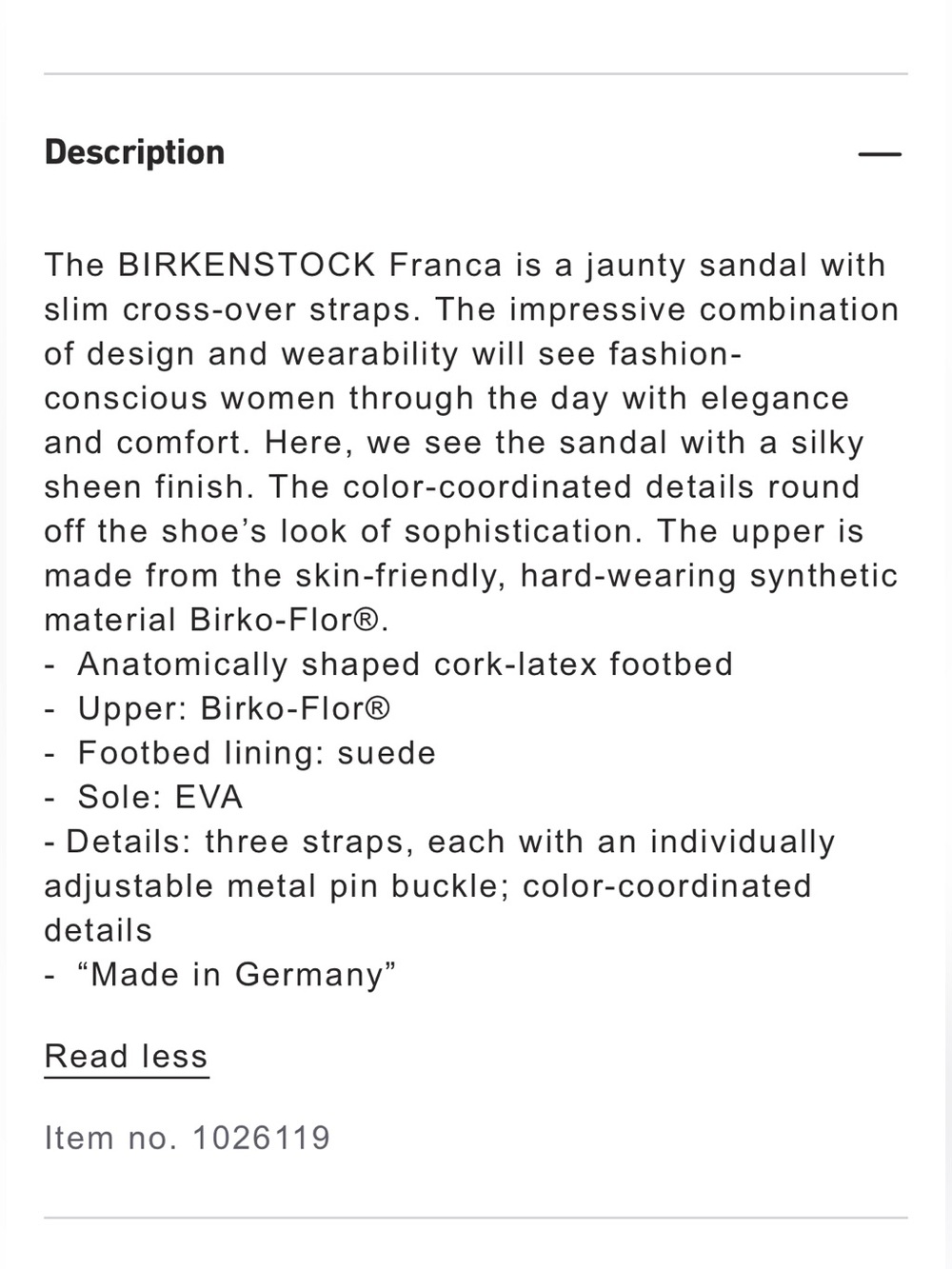Birkenstock Franca Sandals - midnight blue - Picture 6 of 6